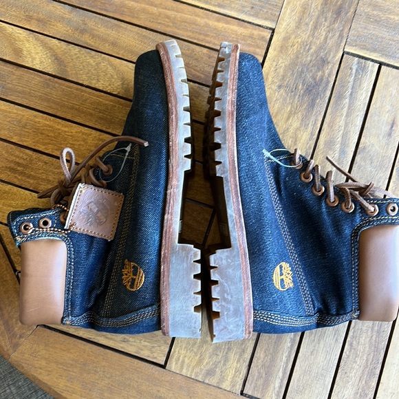 Timberland Classic Denim Premium Boots - Picture 10 of 14